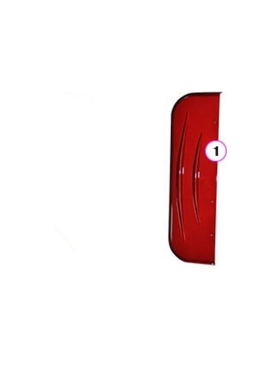 Yukı Yk-11 Kırmızı Mıdıllı Koltuk Arka Grenajı Kırmızı Yd-c008
