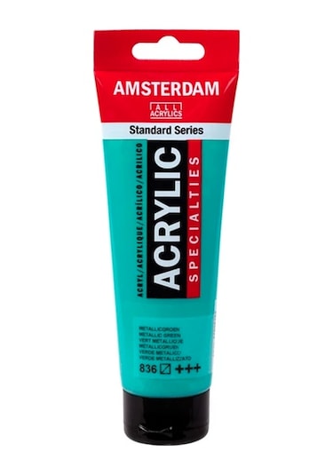 Amsterdam Standart Akrilik Boya 120ml Metallic Green / 836 Diğer