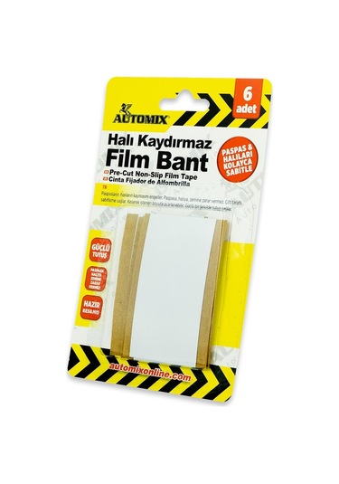 Automix Oto Halı Paspas İçin Film Kaydırmaz Bant
