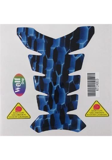 Wolf Tank Pad Universal Mavi-siyah