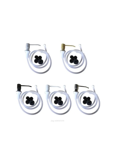 Bg-countertop Ankastre Sabunluk Bulaşık Sabunu Dispenseri Mutfak Lavabo İçin Çıkarılabilir Bulaşık Deterjanı Pres Pompası Kafa Kiti A9 22