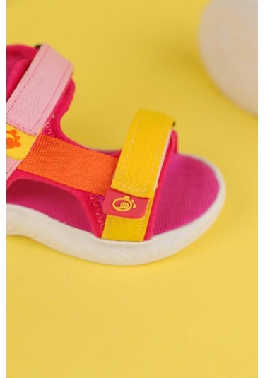 Dudino Coconut Hafif Taban Işıklı Ortopedik Çocuk Sandalet Pembe