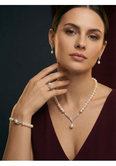 Ethereal Grace Set Gümüş