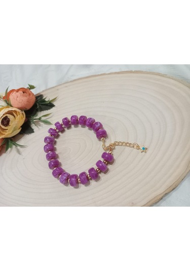 Mor Şık Bileklik Mor