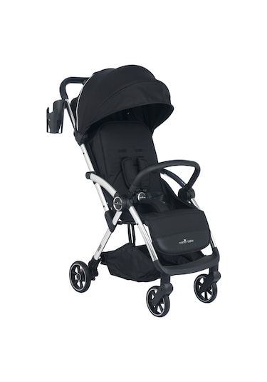 Merkür Bebe Ruby Otomatik Katlanan Kabin Boy Bebek Arabası Siyah