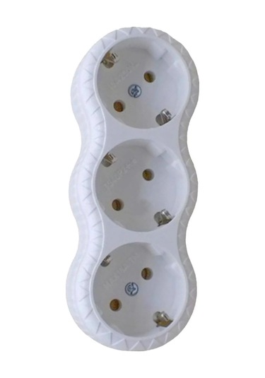 3'lü Fiş Topraklı Golyat Grup Priz Nilüfer