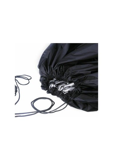 Yaozixa Barbekü Mangal Koruması S Boyutu - Su Ve Toz Dayanıklı 190t Polyester Örtü, Rüzgar Engeli İçin Telli Tabanlı Siyah Çok Renkli