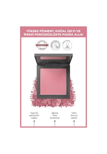 Alix Avien İpeksi Allık - Powder Blush 103 Coral Pink