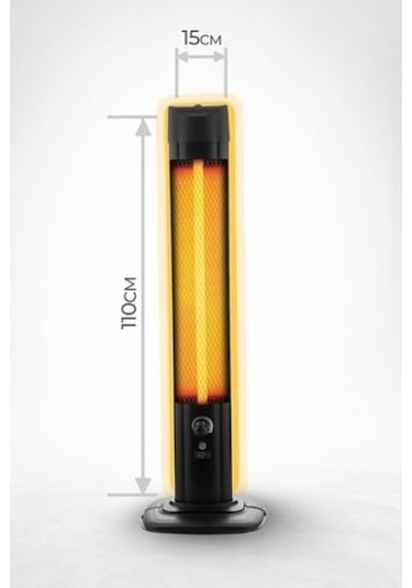 River World Mikatronik Isıtıcı Termostatlı Dik