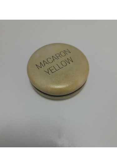 Rival Macaron Yellow Yazılı Makyaj Aynası
