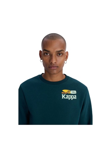 Kappa Unisex Sweatshirt PETROL