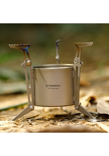 Novahub Kampanyalı Katlanır Bacaklı Titanium Alkollü Ocak - 100ml, 71g Hafif, Çok Renkli Çok Renkli