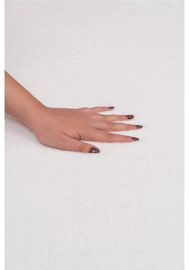 Mariesse Home Peluş Post Halı Dekoratif Post Görünümlü Peluş Halı