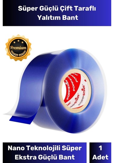 Çift Taraflı Silikon Bant Ekstra Güçlü Hava Su Sızdırmaz İzolasyon Çok Amaçlı 18mm X 1.5m