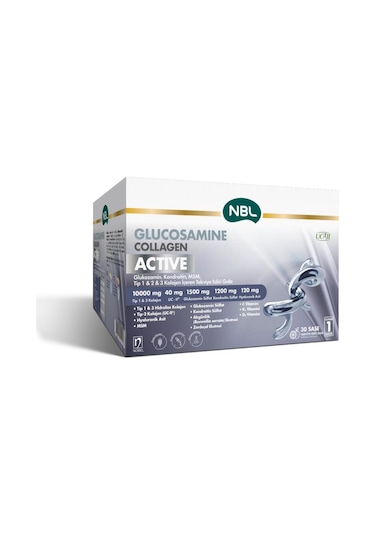 Nbl Glucosamine Collagen Active 30 Saşe
