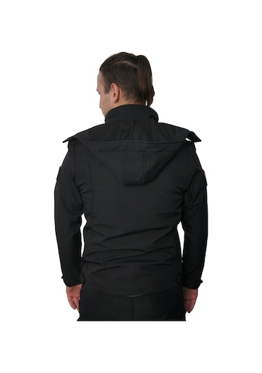 Uniprom Taktikal Softshell Mont Kollar Ve Kapşon Çıkabilir Erkek-Haki