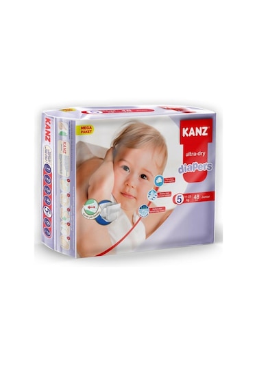 Kanz Bebek Bezi 5 Numara 48 Adet