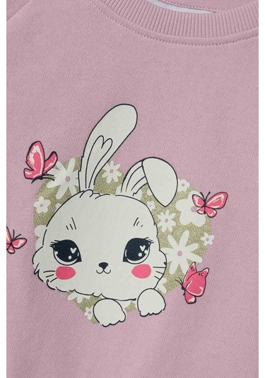 Name It Nmfvenus Ls Nreg Sweat Un Pembe Kız Çocuk Sweatshirt 000000000102263479 Pembe