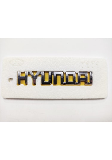 Hyundai Arma Bagaj Yazısı Yapıştırma 10cmx1.5cm 7171