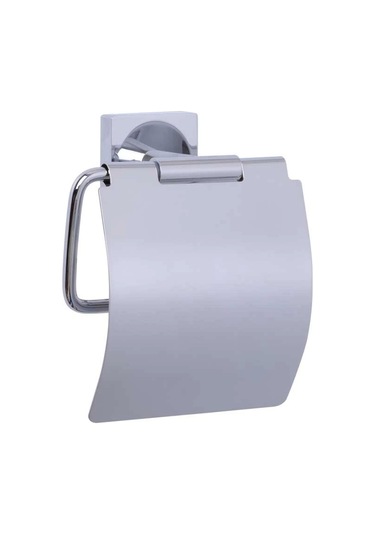 Deppot Luna Tuvalet Kağıtlık Kapaklı Ss304 Parlak Polisajlı Kapak-krom Çok Renkli