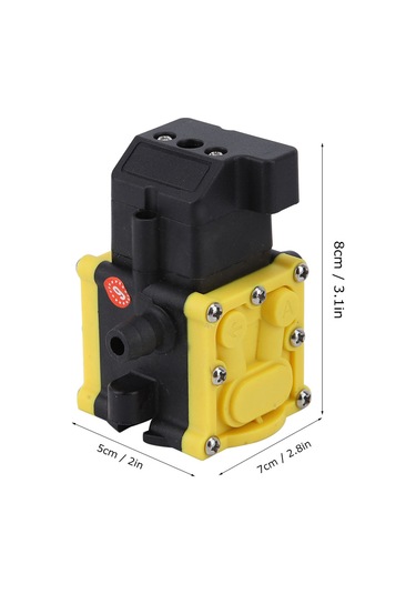 Lemestar 12v Elektrikli Bahçe Spreyi Su Pompa Kafası - Otomatik Emme, Yüksek Verimli, Ziraat Ve Çiftlik Kullanıma Uygun