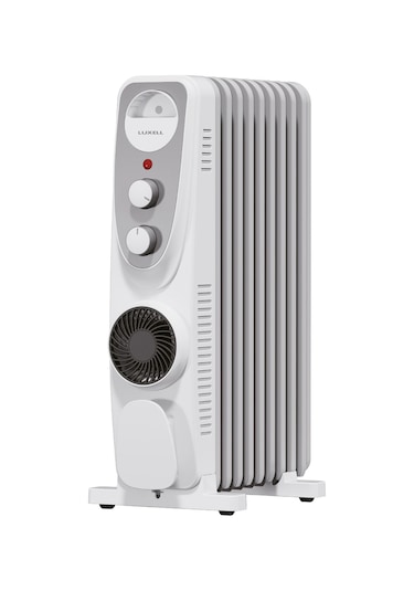 Lux09-fp-wg Luxell Byz/gri Yağlı Radyatör 9 Dilim