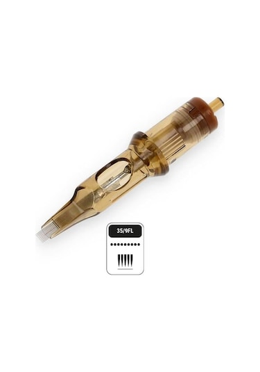 Kwadron 1209 Fllt Flat Long Taper - Kartuş Dövme İğnesi