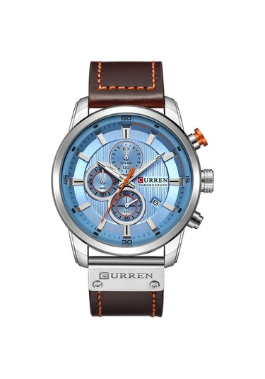 Curren Erkek Moda Pu Deri Spor Kol Saati Günlük Saat Lüks Suya Dayanıklı Kuvars Saat Exquisite Box 2 Ve Exquisite Box İle Diğer