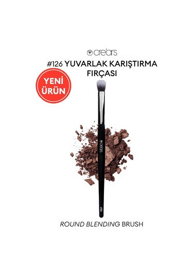 Yuvarlak Karıştırma Fırçası Cre'ars Round Blending Brush 126