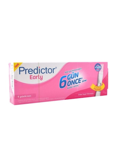 Predictor Early Gebelik Testi