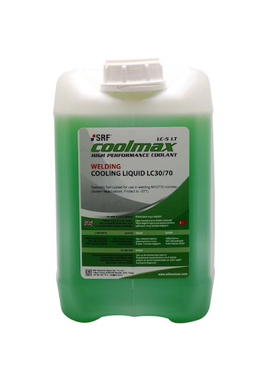 Srf Coolmax Tig-Mig Kaynak Torç Soğutma Sıvısı 5 Lt