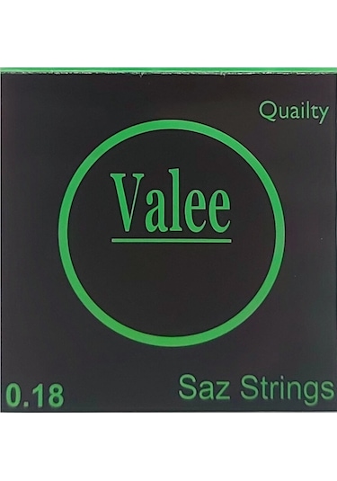 Valee 0.18 Kısa Sap Bağlama Saz Teli