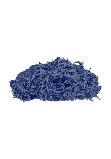 Lacıvert Kırpık Kağıt Zigzag Kağıt - 1 Kg