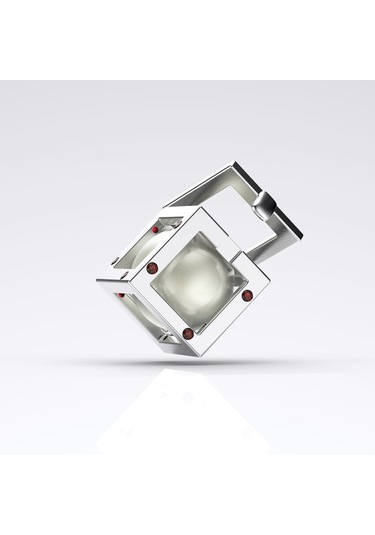 Gerçek Istiridye Yakut Küp Inci Kolye Seti Aaa Kalite Akoya