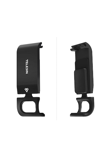 Springsun Telesın Gp-clc-902 Gopro Hero 9 Uyumlu Alüminyum Şarj Edilebilir Yan Kapak