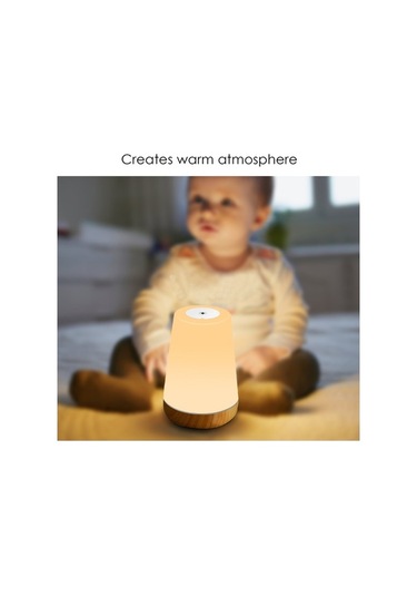 Maoyaya Renk Değiş. Dokunmatik Rgb Gece Lambası - 3 Seviye Parlaklık Diğer