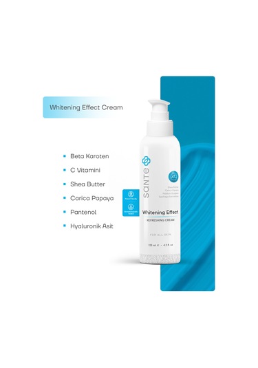 Sante Plus Whitening Effect Beyazlatıcı Krem 125 ML