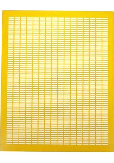 Pazly Suntek Sarı Pratik Kraliçe Dışlayıcı Çerçeve Arı 10 Hs