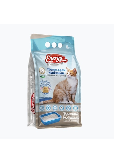 Super Premium Energy Kedi Kumu Sabun Kokulu 10 Lt