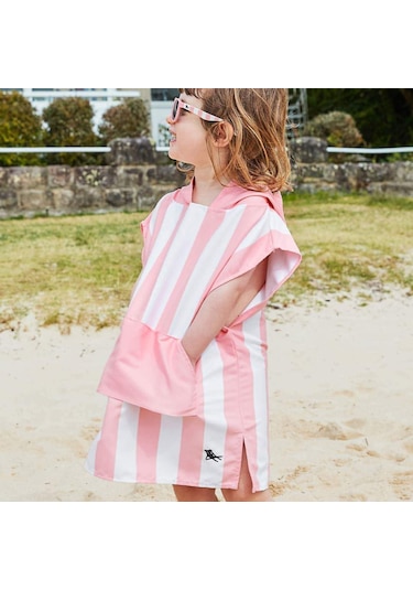 Dock And Bay Uv Korumalı Çocuk Pançosu S Malibu Pink
