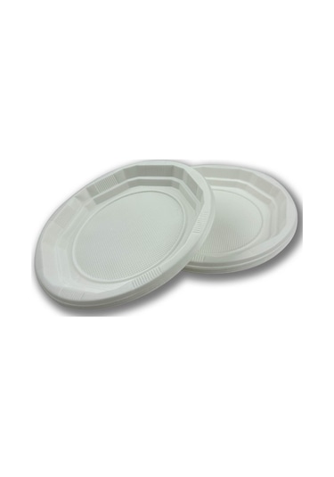 Plastik Tabak 19cm 50 Adet