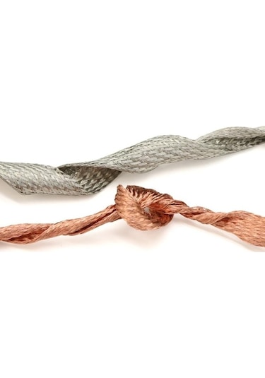 Pazly 10m Red Kupreli 4-25mm Genişletilebilir Metal Kılıf Bakır Örgülü Ekranlama Tel Kablo Korumalı