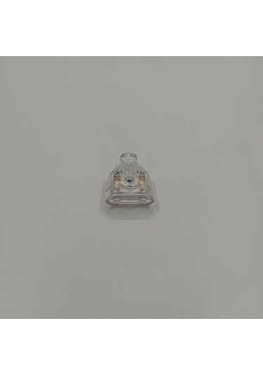 Dekoratif Yassı Şeffaf Renk Dişi Fiş