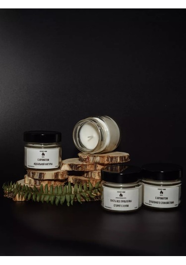 Vorobey Home "ideal Vücut" İsme Sahip Kokuya Sahip Mum 263375720 Beyaz