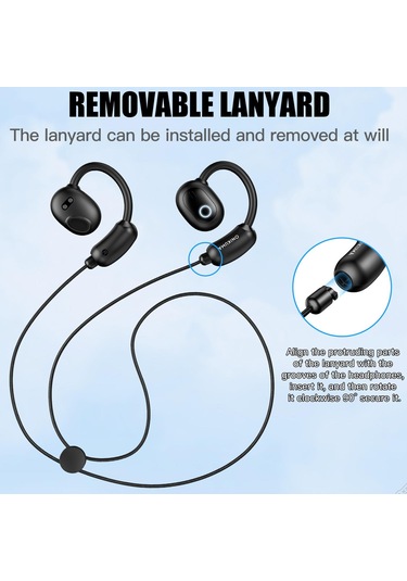 Onıkuma T25 Sport Kablosuz Bluetooth Kulaklık Siyah