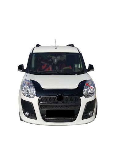 Kıngstar Fiat Doblo 2015 Kaput Koruyucu Rüzgarlık Siyah