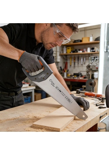 Kgsw-7402 El Testeresi 400mm / 300mm Çelik Bıçak Ergonomik Sap