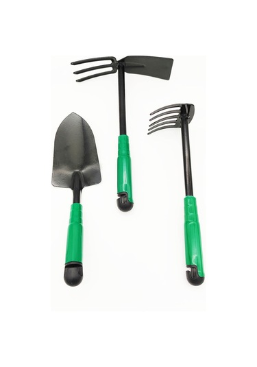 Spring Garden Hobby Bahçe Seti 3'lü Kürek Tırmık Çapak