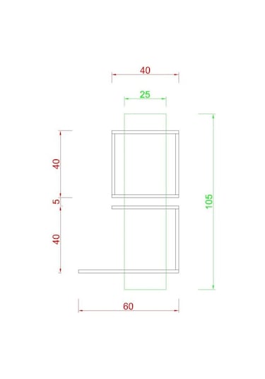 Rafkestir Artı Duvar Raf Set Bambu ( Parlak )