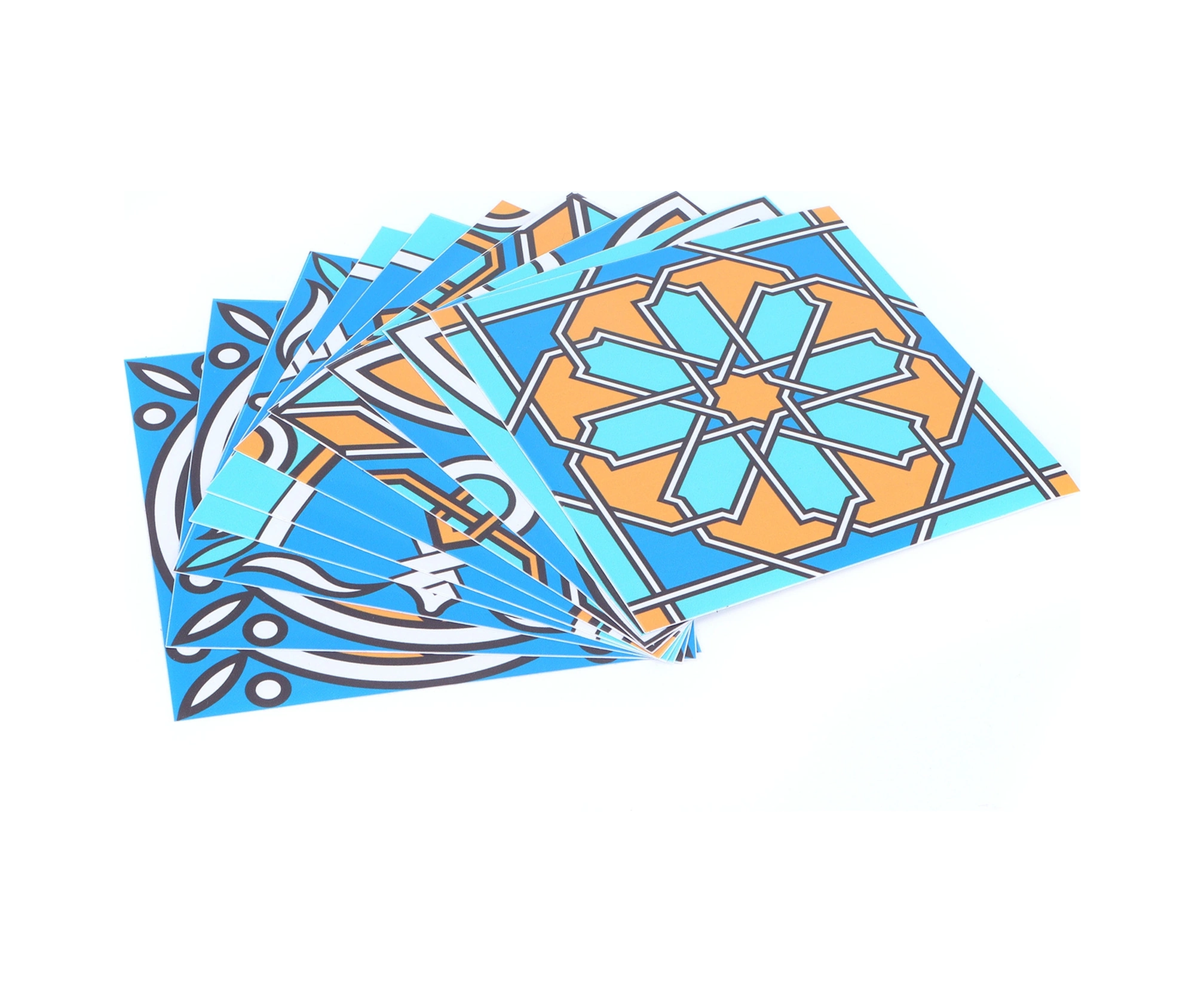 Geeroyoo 10 Adet Pvc Otomatik Yapışkan Siyah Beyaz Mosaik Mdf Duvar Kağıdı, 15x15 Cm, Suya Dayanıklı, Ev Dekorasyonu, Mutfak/banyo Uygun Diğer